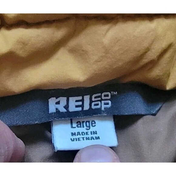 REI Co-Op Insulated Sleeveless Vest Womens Large Puffer Zip Pockets Quilted - Picture 5 of 10